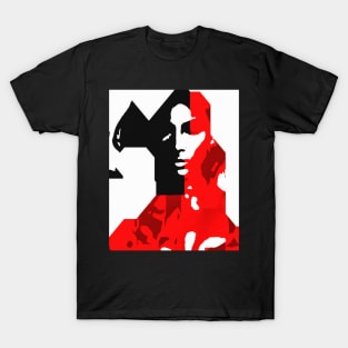 Abstract Woman Portrait T-Shirt